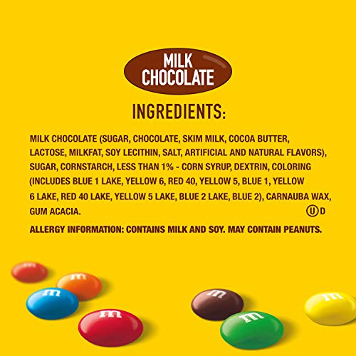 M&M'S Milk Chocolate Candy Party Size 38-Ounce Bag (Pack of 2)