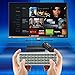iPazzPort Mini Bluetooth Keyboard for Amazon Fire TV Cube and Fire TV Stick 4k with QWERTY to Type and Search KP-810-30B