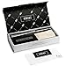 Stainless Steel Bread Lame in Gift Storage Box with Blade Protective Cover - The Most Advanced Design for Accurate Dough Scoring - 10 Premium Replaceable Blades - Built By Bakers, for Bakers