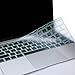 MOSISO Compatible with MacBook Pro 13 inch 2017 2016 Release A1708 Without Touch Bar & Compatible with MacBook 12 inch A1534,Soft TPU Ultra Thin Transparent Keyboard Cover Protective Skin,Mint Green