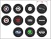 Auto sport 2.75 Inch Diameter Oval Tough Car Logo Vehicle Travel Auto Cup Holder Insert Coaster Can 2 Pcs Pack (Land Rover)