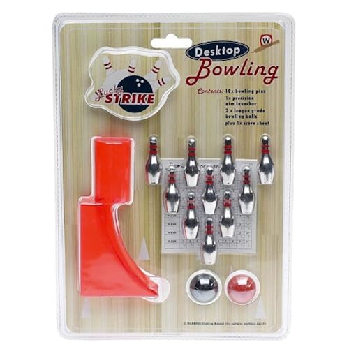 NPW-USA Desktop Bowling Game Sports & Outdoors, Sports & Fitness, Leisure Sports & Game Room, Arcade & Table Games, Home Bowling Alleys