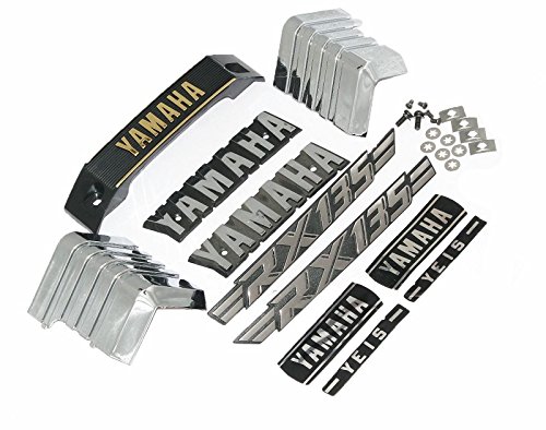 Yamaha Rx135 Tank Side Cover 3d Chrome Emblem Set Or Monogram Kit Buy Online In India At Desertcart In Productid