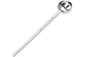 HARIENDNY 2 Tablespoon Coffee Scoop Stainless Steel Long Handle Measuring Spoon 2 tbsp Measuring spoon 30 ml Coffee Scoop 2 tablespoon Scoop for Ground Coffee