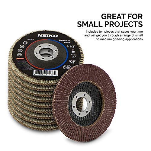 3 Neiko+11108A+8+Inch+Aluminum+10+Pack