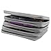 Multilayer Colored Pencil Case, Large, 72 Slots Gray Pen Bag