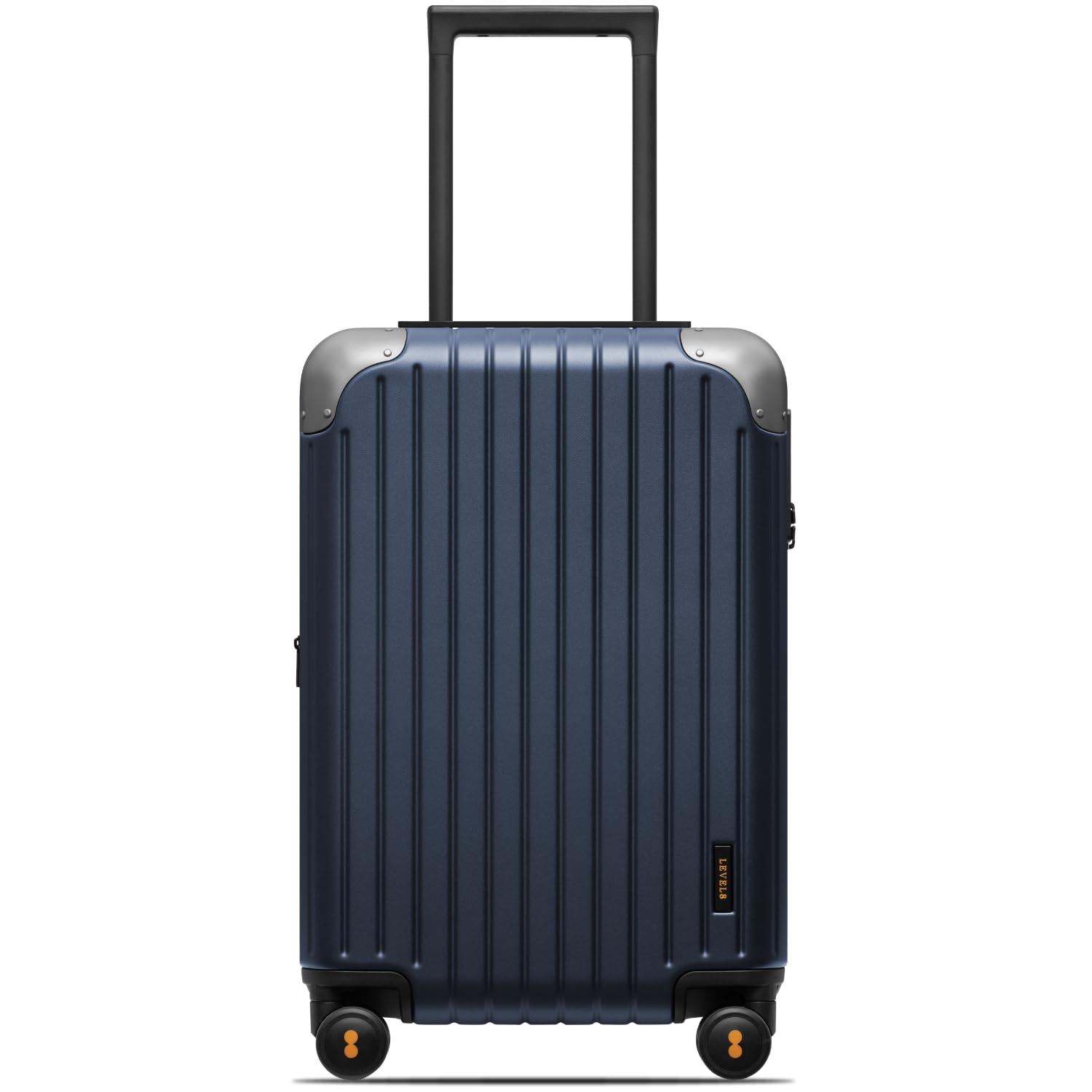 Photo 1 of LEVEL8 Carry on Luggage Airline Approved, Hardshell Suitcases with Spinner Wheels, Lightweight PC Luggage, 20 inch, Blue