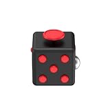 Trianium Fidget Cube Anti-Stress/Anti-anxiety and Depression Ball Prime Quality Toy for Children, Teen, Student, Adult [Easy Carrying] Finger Dice Stress Reliever for Work, School, Class (TM000121)