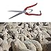 Elfin Growth Heavy Duty Onion/Sheep Shear, Ergonomic, Goat Sheep Cow Hoof Horse Rabbit Shearing Wool Trimmers Shears Scissors Tool