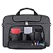 BERTASCHE Laptop Shoulder Bag 17-17.3 inch Water-Resistant Bussiness Messenger Bag for Work College Travel - Grey