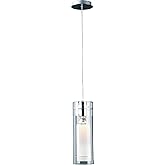 ET2 Frost-1 Light Pendant in Modern Style-5.5 Inches Wide by 15 inches high -Traditional Installation