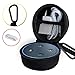 zhenrong Hard EVA Portable Carrying Travel Bag Protective Case Cover with Buckle and Wrist Strap for Amazon Echo Dot 1st, 2nd Generation - Black