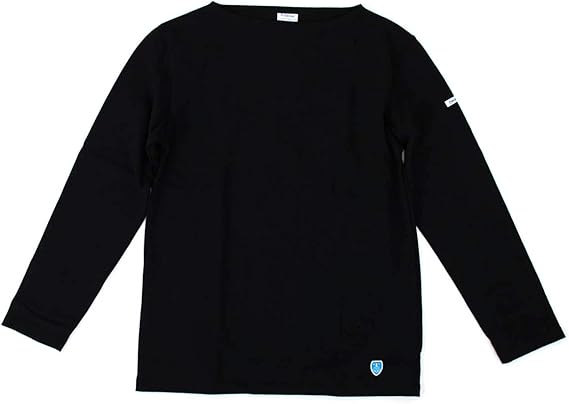 Amazon Orcival オーシバル メンズ Cotton Lourd Solid バスクシャツ L S B211 Tシャツ カットソー 通販