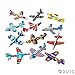 Bulk Foam Airplane Glider Toys - 72 Pieces - Party Favors & Halloween & Easter giveaways