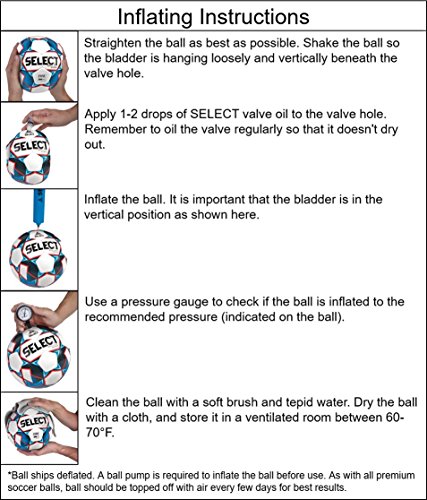 image for SELECT Club DB Soccer Ball Package, Pack of 12 Soccer Balls with Ball 