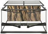 Hagen Exo Terra Short All Glass Terrarium, 24 by 18 by 12-Inch