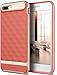 Caseology Parallax for Apple iPhone 8 Plus Case (2017) / for iPhone 7 Plus Case (2016) - Award Winning Design - Coral Pink