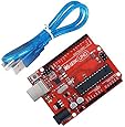 IEIK UNO R3 Board ATmega328P with USB Cable for Arduino - Compatible With Arduino UNO R3 Mega 2560 Nano Robot