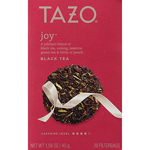 Tazo Joy Seasonal Flavor Black Tea, 20 Filter Bags (1.58 Oz.)
