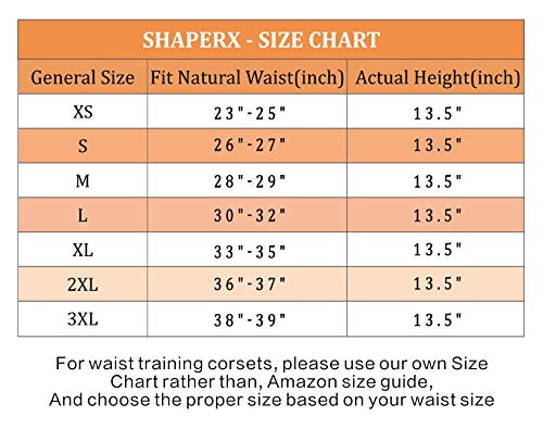 SHAPERX-Donna-Corsetto-Waist-Trainer-Dimagrante-Heavy-Duty-Traspirante-Corset-Bustino-Modellante
