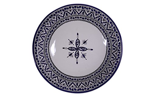 Casablanca-Market-Berber-Design-Serving-Platter-BlueWhite