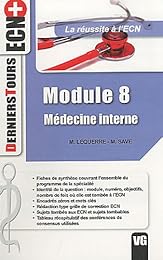 Module 8, médecine interne