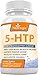 Natrogix 5 HTP 120 mg - Anxiety Relief, Appetite Suppressant, Natural Sleep Aid and Insomnia Cure - 120 Veggie Capsules of L-5 Hydroxytryptophan for improved Serotonin and Dopamine