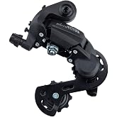 microSHIFT M21 Rear Derailleur - 6,7 Speed, Super Short Cage, Black | microSHIFT M21 6/7-Speed Rear Derailleur | Short Cage, Black, Alloy &amp; Steel