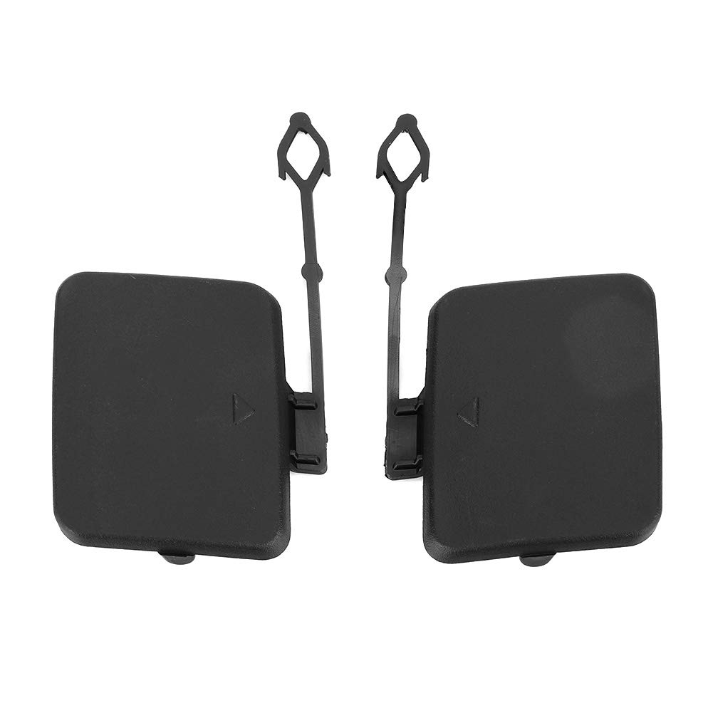 For X5 Tow Hook Bumper Cover - Pair Of Tow Hook Cover Rear Bumper Tow Hook Cover Tow Hook Cap Replacement For X5 E70 2006-2013 51 12 7 158 448