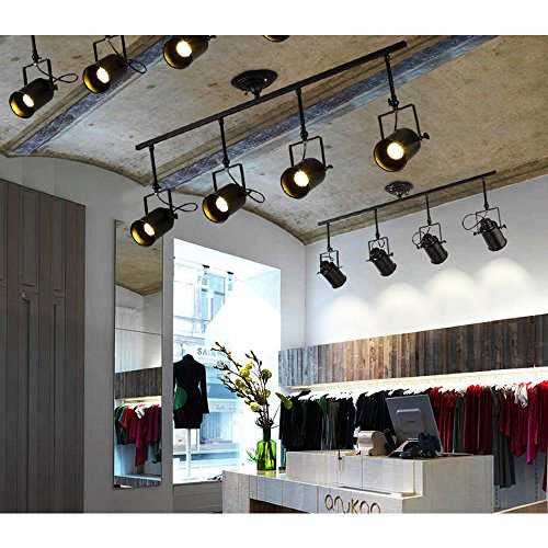 Retro Industrial Vintage Style Ceiling Light Motent 3 35 Width