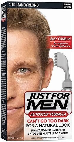 Haircolor, Sandy Blond A-10 1 ea By Just For Men AutoStop (Pack of 5)