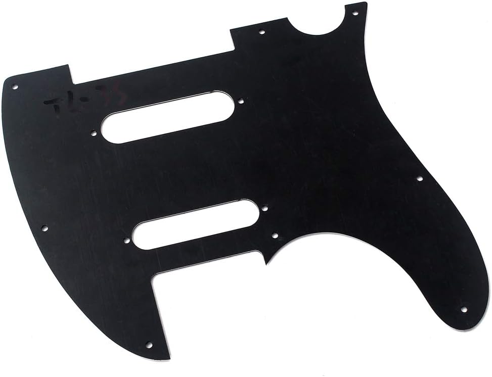Alnicov Electric Guitar Pickguard,Guitar Scratch Plate,For Guitar Parts Black