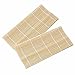 THY COLLECTIBLES Sushi Making Rolling Mat Natural Bamboo 9.5