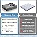 Snuggle Pro Weighted Blanket for Kids - 7 lbs Heavy Blanket for Sleeping, 41''x60'' - Set with Cool Bamboo & Minky Reversible Cover - Great Comfort for Children - Sensory Calming Weighted Blanket