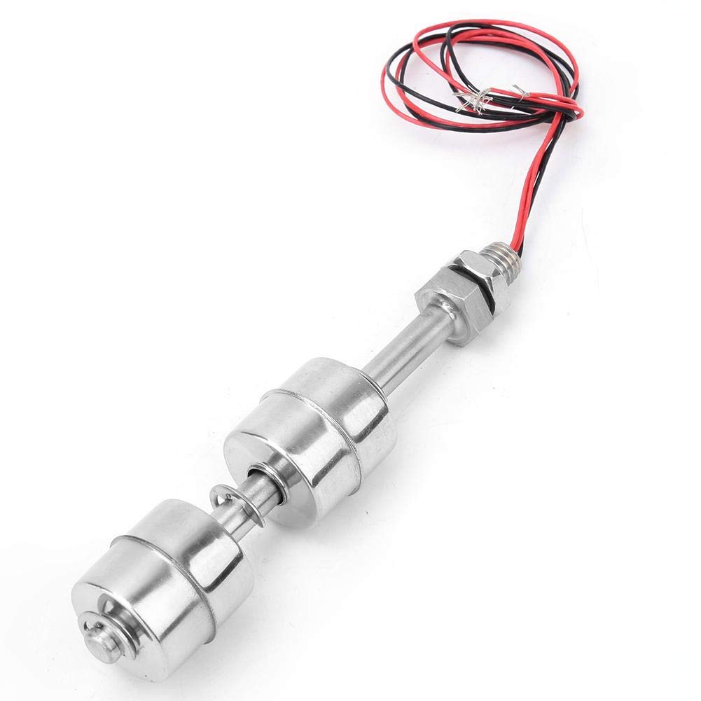 Stainless Steel Double Ball Float Switch, Water Level Controller Sensor
