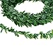 EBOOT 24.6 Yards Artificial Garland Foliage Green Leaves Fake Vine for Party DIY Headbands