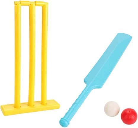Amazon Com Fansport Kids Cricket Set Sports Game Set Ball Game