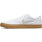 Nike SB Chron 2 Canvas (DM3494-105, White/White/Gum Light Brown/Light Bone) Size 7.5
