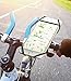 Okra Bike Phone Mount Bicycle Holder for iPhone X 8 7 6 6s Plus, [Web Grip] Silicone Bicycle Motorcycle Universal Grip Cradle Clamp Holder for All Smartphones