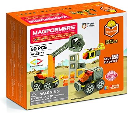 MAGFORMERS Amazing Construction 50Piece 