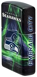 Zippo NFL Seattle Seahawks 540 Matte Pocket Lighter