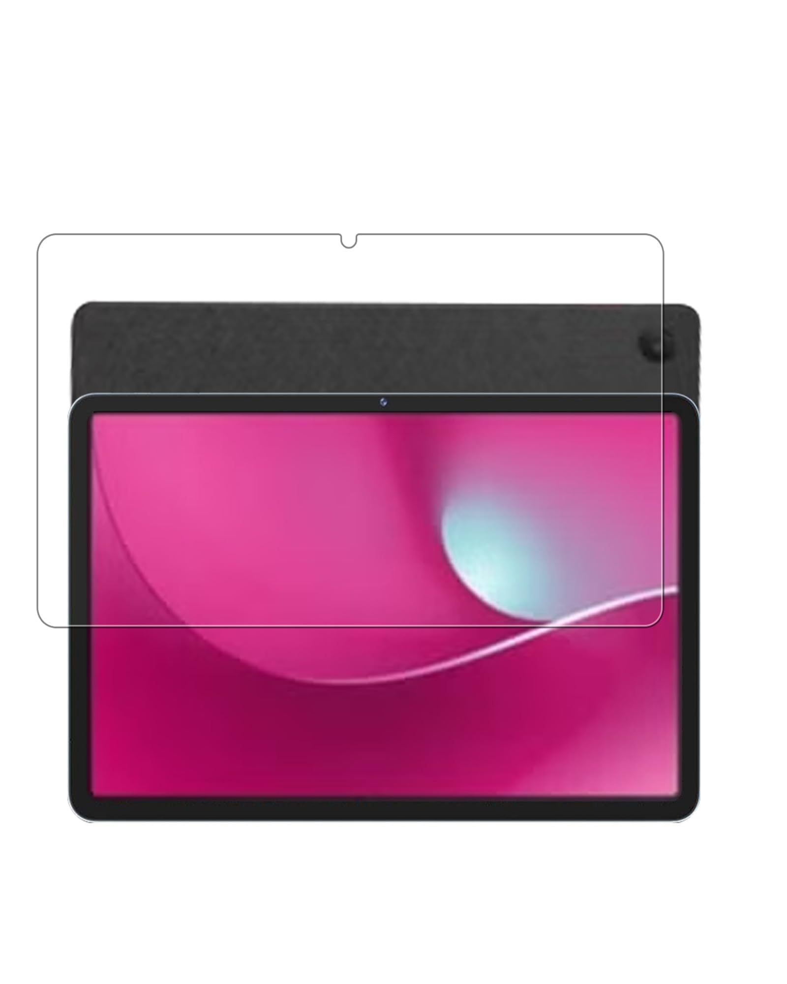 Photo 1 of BOVUGAC [1 Pack] Screen Protector for T-Mobile REVVL Tab 2 Tablet 10.1 Inch Tempered Glass Film, Screen Protector for T-Mobile REVVL Tab 2 5G 10.1" Tablet Anti-Scratch & Sensitive & 9H Hardness