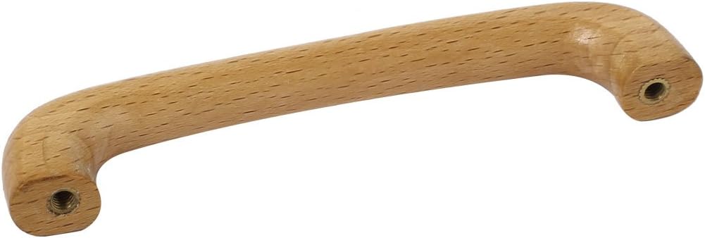 Sourcingmap Cabinet Cupboard Door Drawer Dresser 96mm Hole Distance Pull Wood Handles for Dresser Drawer Wardrobe 5 Pcs - Image 3