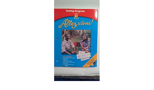Allez Viens Level 1 Testing Program 9780030655616 Amazon Com Books