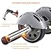 Sportneer Ab Wheel Roller with Knee Mat, Dual Wheels Abdominal Trainers Exercise Fitness Equipment