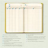 Exacompta Chartwell Casebound Survey Book 192x120mm Yellow UK Made view 4