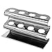 Metier Atelier Stainless Steel Toothbrush Holder / Razor Stand, Bacteria-Free and Rust Proof, WAVEFORM Series