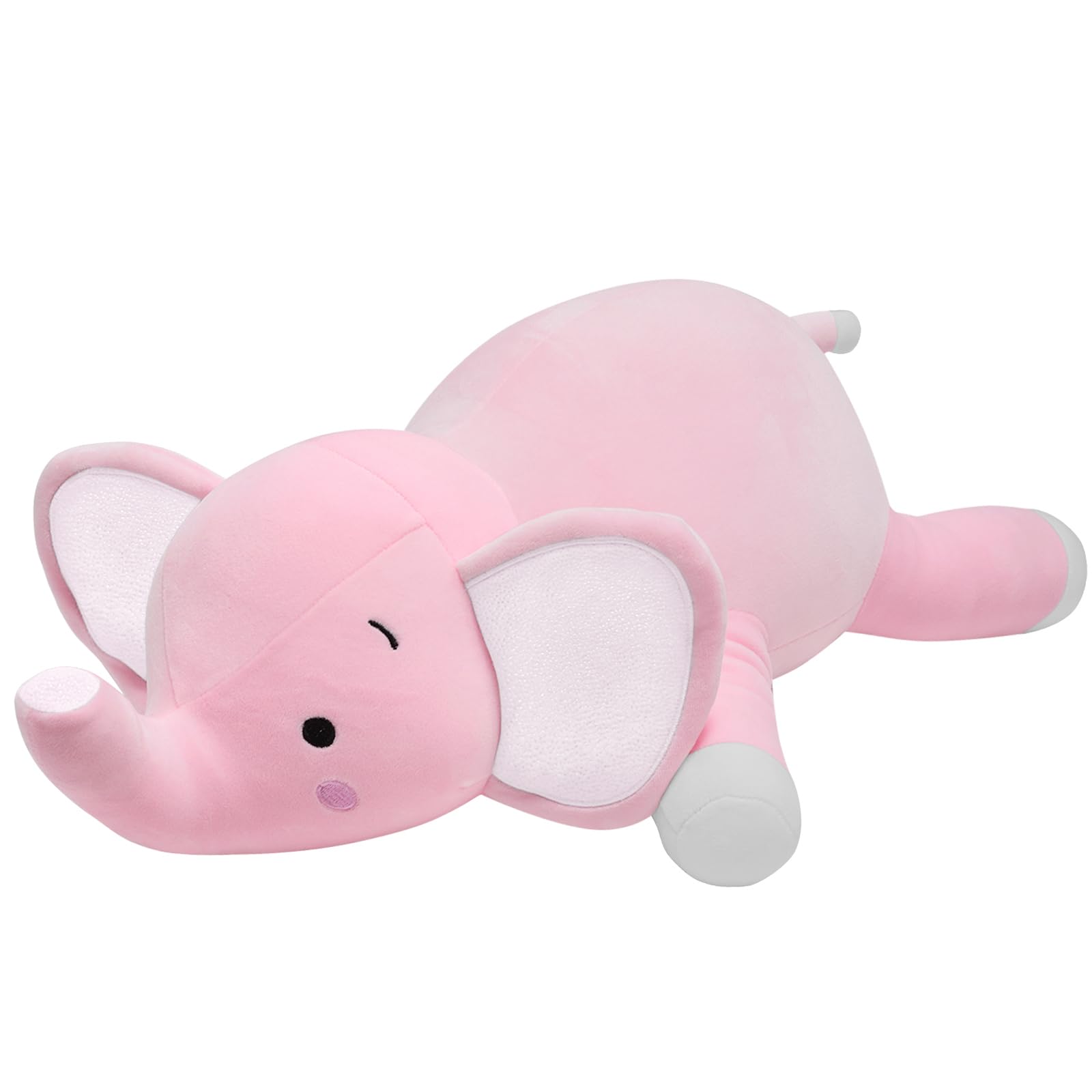 Photo 1 of CSVBTRF Weighted Stuffed Animal, 4.2 lbs 23" Elephant Plush Hugging Pillow for Kids Gift - Elephant Stuffed Animals