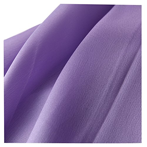 Bellonesc Silk Scarf 100% Silk Long Lightweight Sunscreen Shawls for Women (Pink Purple)