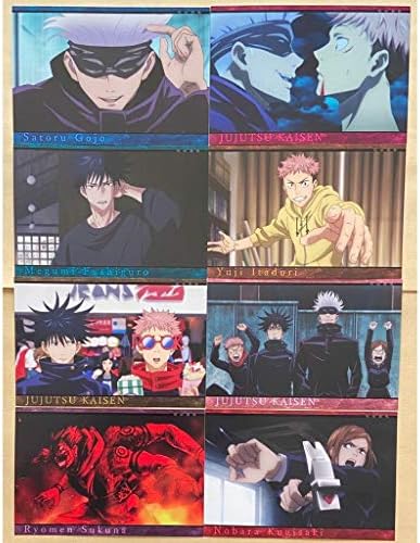 五条悟 伏黒恵 虎杖悠仁 釘崎野薔薇 両面 宿儺 ポストカード 呪術